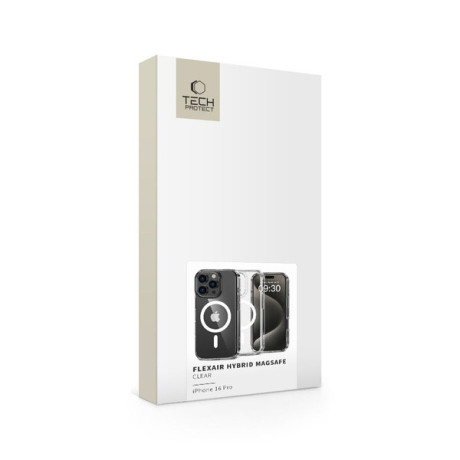 Чехол Tech-Protect FlexAir Hybrid MagSafe для iPhone 16 Pro - Clear
