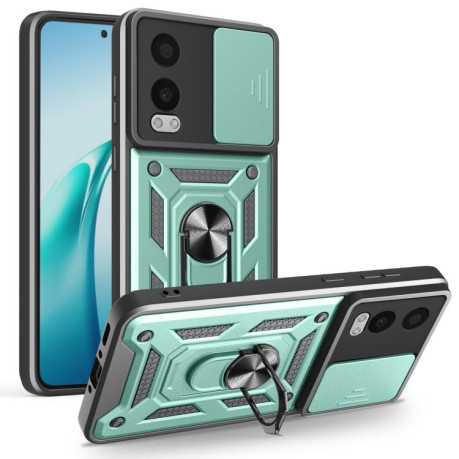 Протиударний чохол Camera Sliding для OnePlus Nord CE4 Lite - зелений
