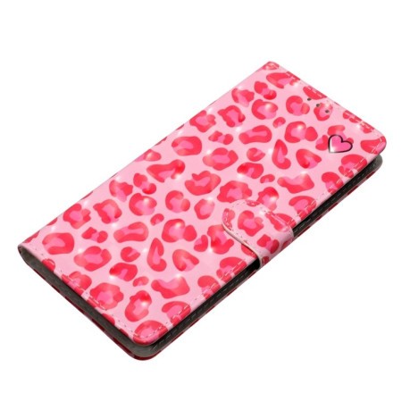 Чехол-книжка 3D Painting для Samsung Galaxy A56 5G - Pink Leopard Print