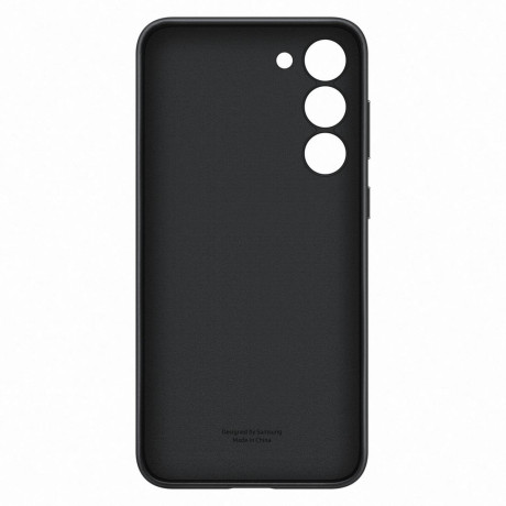 Оригинальный чехол Samsung Leather Cover для Samsung Galaxy S23 Plus - black