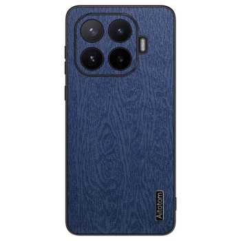Чехол Tree Bark Leather Shockproof на Xiaomi 17T 5G — синий