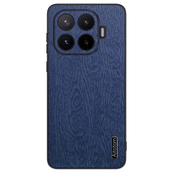 Чохол Tree Bark Leather Shockproof на Xiaomi 17T Pro 5G — синій