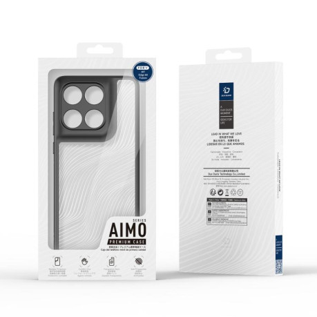 Противоударный чехол DUX DUCIS Aimo Series для Motorola Edge 60 Fusion - черный
