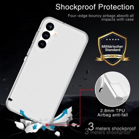 Протиударний чохол Terminator Style для Samsung Galaxy A36/A56 5G - прозорий