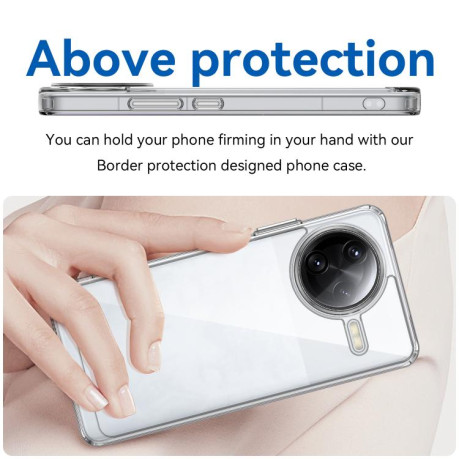 Противоударный чохол Colorful Acrylic Series для Xiaomi Poco F7 Ultra - прозрачный