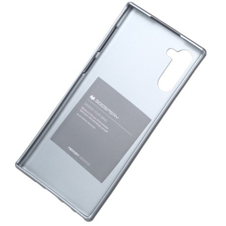 Ударозащитный чехол MERCURY GOOSPERY i-JELLY на Samsung Galaxy Note 10- серый