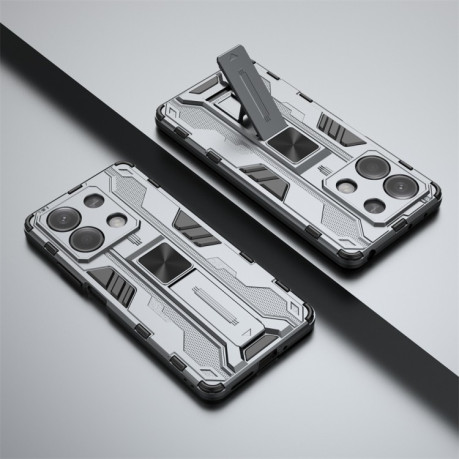 Противоударный чехол Supersonic для For Redmi Note 13 - серый