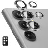 Защитное стекло на камеру ENKAY Aluminium для Samsung Galaxy S25 Ultra 5G - серое