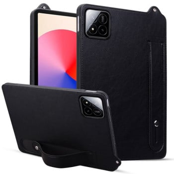 Протиударний чохол Wristband Leather Back для Xiaomi Pad 7/7 Pro - чорний