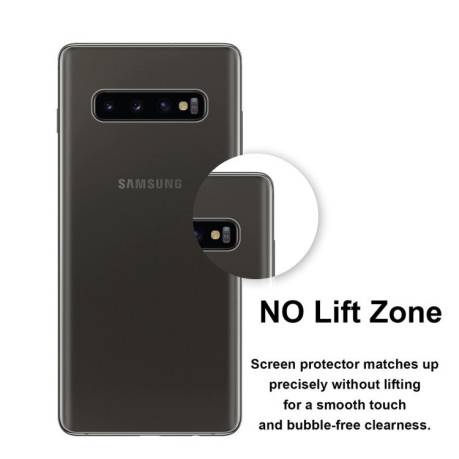 3D защитная пленка на заднюю панель на Samsung Galaxy S10 Plus