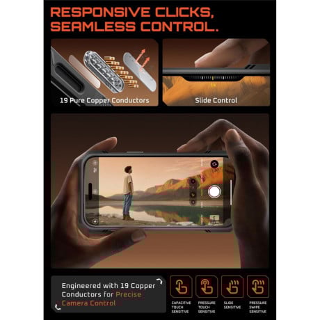 Оригінальний чохол Supcase UB Grip Mag з MagSafe на iPhone 17 Pro Max - Gold