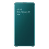 Оригинальный чехол Samsung Clear View Cover для Samsung Galaxy S10e green (EF-ZG970CGEGRU)