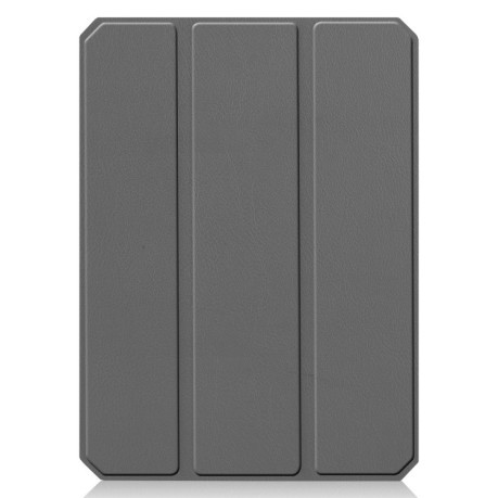 Чехол-книжка Custer Pattern Pure Color на iPad mini 6 -  серый