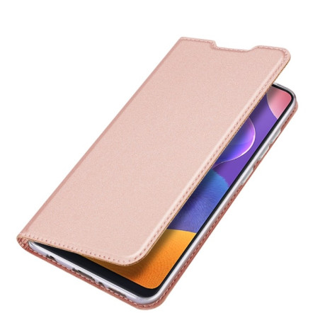 Чехол-книжка DUX DUCIS на Samsung Galaxy A31 - розовое золото