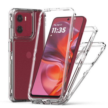 Прозрачный противоударный чехол Acrylic на Motorola Moto G05 / G15 / E15