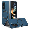 Противоударный чехол Magsafe Magnetic Folding для Samsung Galaxy Fold 5 - синий