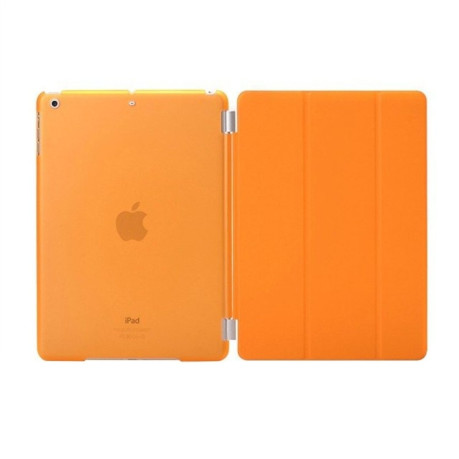 2 в 1 Чехол Smart Cover + Накладка на заднюю панель для на iPad Air -оранжевый