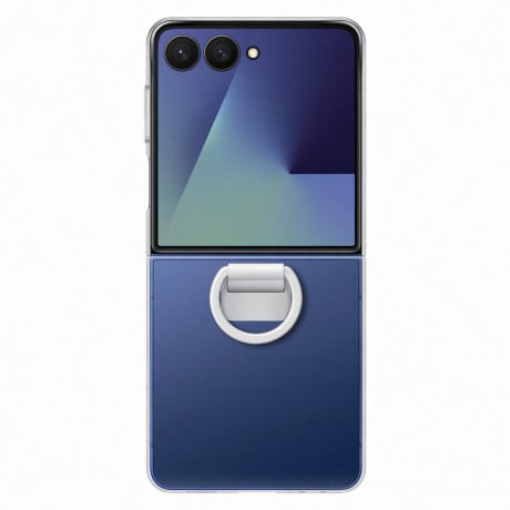 Оригинальный чехол Samsung Ring Case на Samsung Galaxy Flip 7 - Transparent(EF-QF766CTEGWW)
