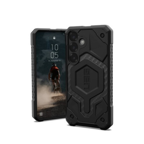 Оригінальний чохол UAG Monarch Pro Carbon Fiber для Samsung Galaxy S25 5G - Black