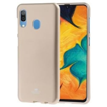 Чохол MERCURY GOOSPERY PEARL JELLY TPU Anti-fall на Samsung Galaxy A30-золотий