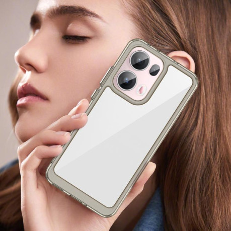 Протиударний чохол Colorful Acrylic Series для OPPO Reno13 Pro - сірий