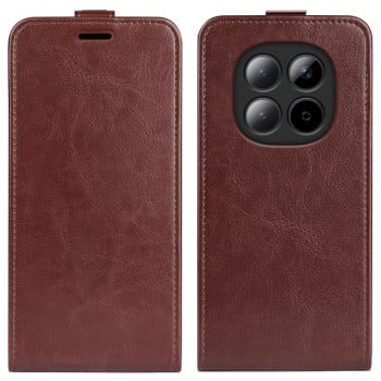 Фліп-чохол R64 Texture Single на Xiaomi Redmi Note 15 4G / 5G /Poco M8 164mm — коричневий