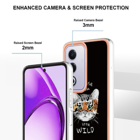 Протиударний чохол Electroplating IMD для OPPO A80 5G/A3 Pro Global - Growth