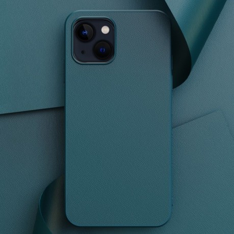 Противоударный чехол Plain Skin для  iPhone 14 Plus - синий