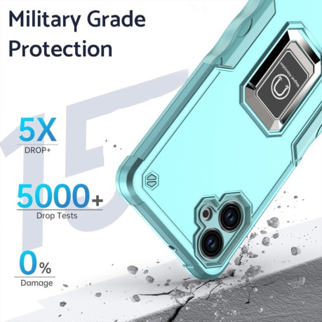 Протиударний чохол Non-slip Armor для Samsung Galaxy A06 4G - зелений