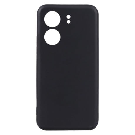 Силиконовый чехол для Xiaomi Redmi 14C 4G/Poco C75/Redmi A4 5G - черный