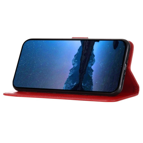 Чехол-книжка Embossed Butterfly для Infinix Smart 8 Plus / Smart 8 Pro - красный