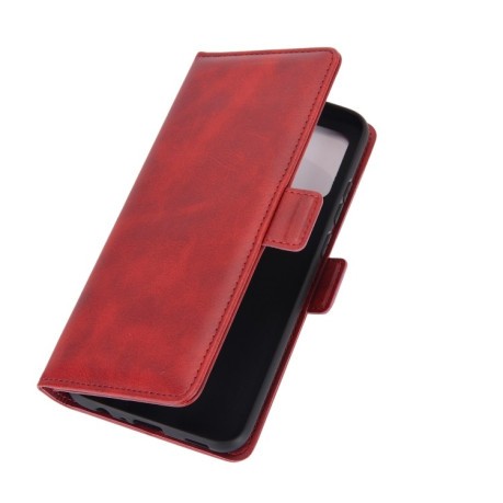 Чохол-книжка Dual-side Magnetic Buckle для Samsung Galaxy A02s - червоний