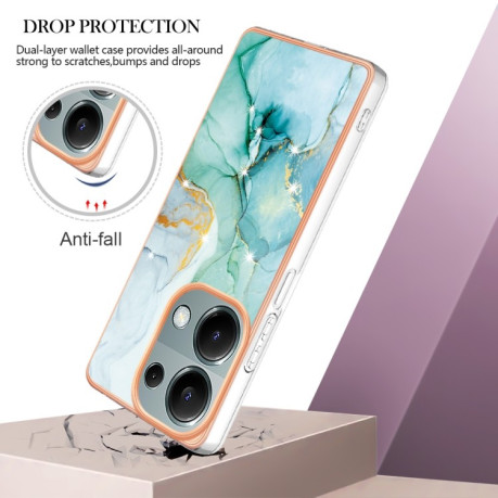 Протиударний чохол Electroplating IMD для Xiaomi Redmi Note Redmi Note 14S/ 13 Pro 4G / POCO M6 Pro 4G - Green