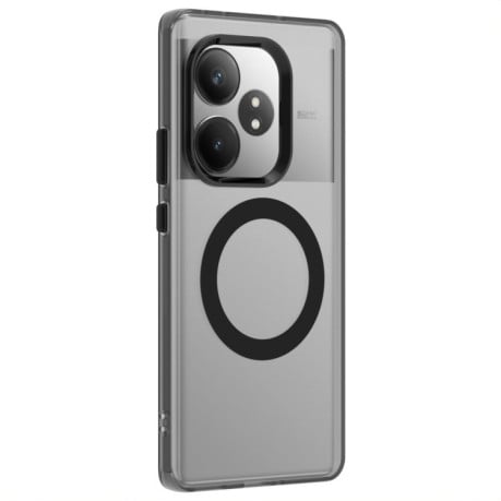 Протиударний чохол MagSafe Holder PC Hybrid для Realme GT 6T - чорний