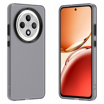 Чехол Candy Series гибрид с усиленными бортиками на OPPO Reno12 F/12 FS 5G - черный