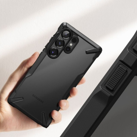 Оригінальний чохол Ringke Fusion X Design для Samsung Galaxy S25 Ultra - Black