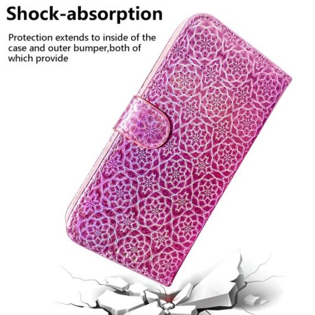Чехол-книжка Solid Color Colorful на OPPO Reno13 Global - розовый