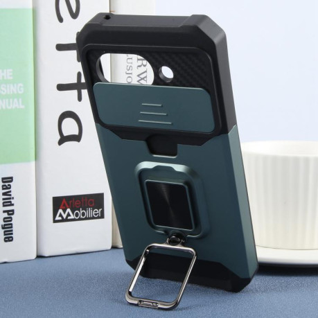 Протиударний чохол Armor Camera Shield для Google Pixel 9a - зелений