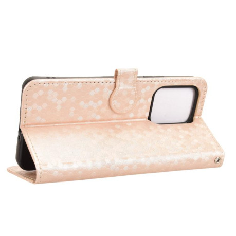 Чохол-книжка Honeycomb Dot для OPPO Reno13 F /Reno13 FS 4G/5G - золотий