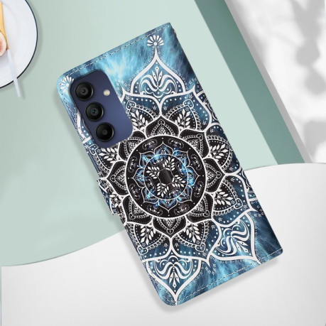 Чехол-книжка Colored Drawing Pattern Plain Weave Leather для Samsung Galaxy A16 5G - Mandala