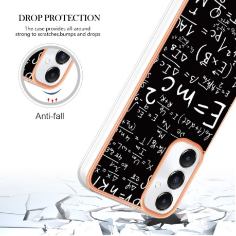 Противоударный чехол Electroplating IMD для Samsung Galaxy A05s - Equation