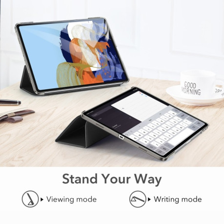 Чехол-книжка ESR Ascend с держателем для Apple Pencil на iPad Pro 11 2021 - черный