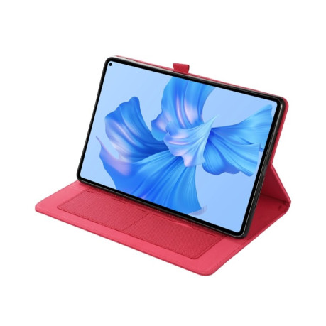 Чохол-книжка Fabric Leather для Xiaomi Pad SE 8.7 4G - червоний