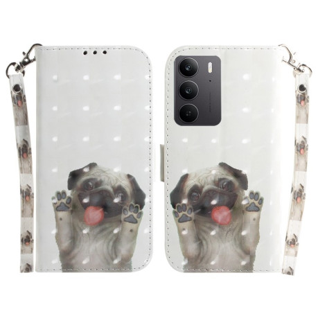 Чохол-книжка 3D Painting для Realme C75 - Pug