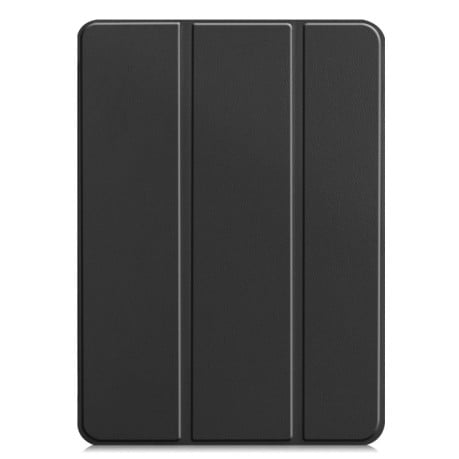 Чехол-книжка Custer Pattern Pure Color на iPad Pro 11 2024 - черный