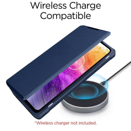 Чехол-книжка Magnetic Flip для Samsung Galaxy A73 5G - фиолетовый