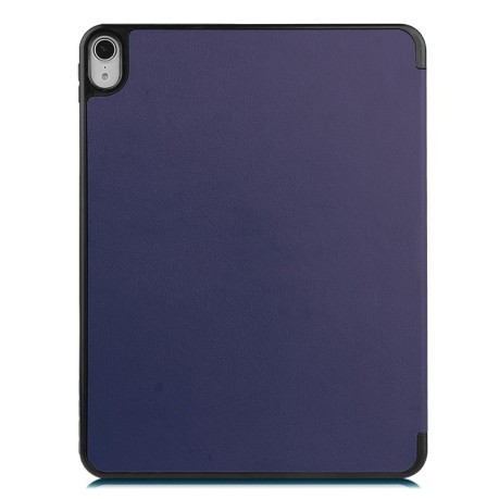 Чохол-книжка Custer Texture with stylus holder на iPad Air 10.9 2022/2020 - темно-синій
