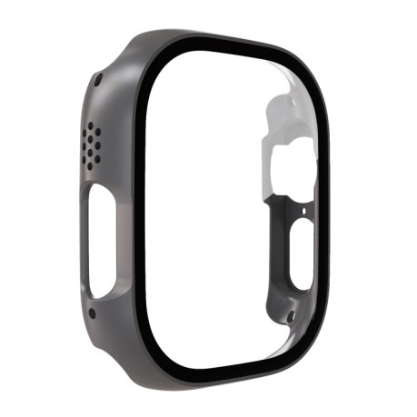 Накладка із захисним склом на Apple Watch Ultra 49mm - сіра
