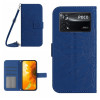 Чохол-книжка Skin Feel Sun Flower для Xiaomi Poco X4 Pro 5G - синій