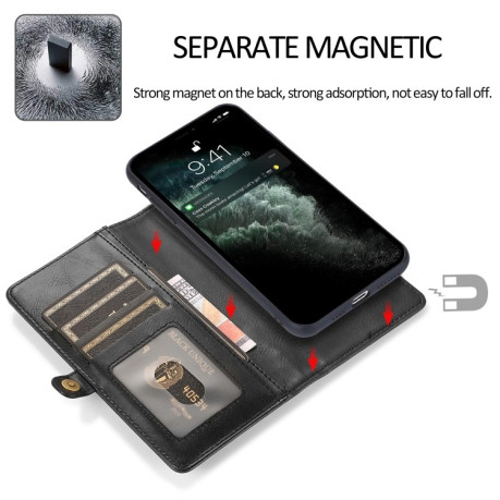 Чехол-книжка Strong Magnetic Detachable для iPhone 14/13 - черный